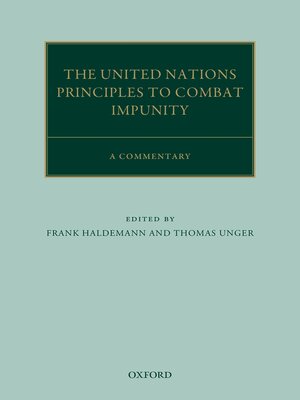 cover image of The United Nations Principles to Combat Impunity